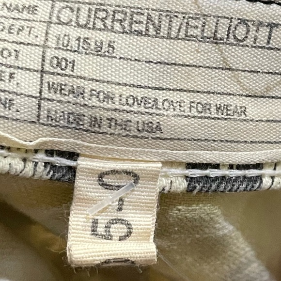 Rare Current/Elliott Leopard Print Multi Airbrush Jeans - Picture 7 of 8